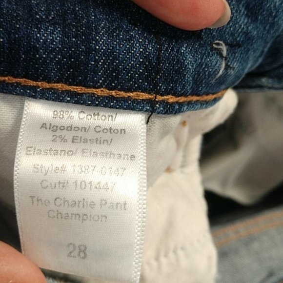 Current/Elliott The Charlie Pant Flare Jeans - Picture 5 of 5